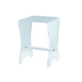 Badezimmerhocker aus Plexiglas - Badezimmerzubehör
