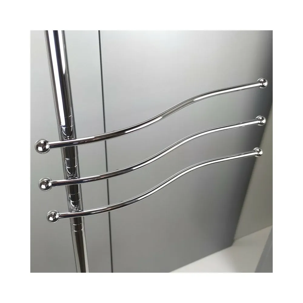 Badezimmer-Stehleuchte – speziell verstellbarer Handtuchhalter