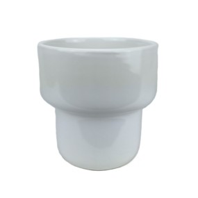 Brosse WC en céramique blanche - Pièces détachées brosse WC salle de bain