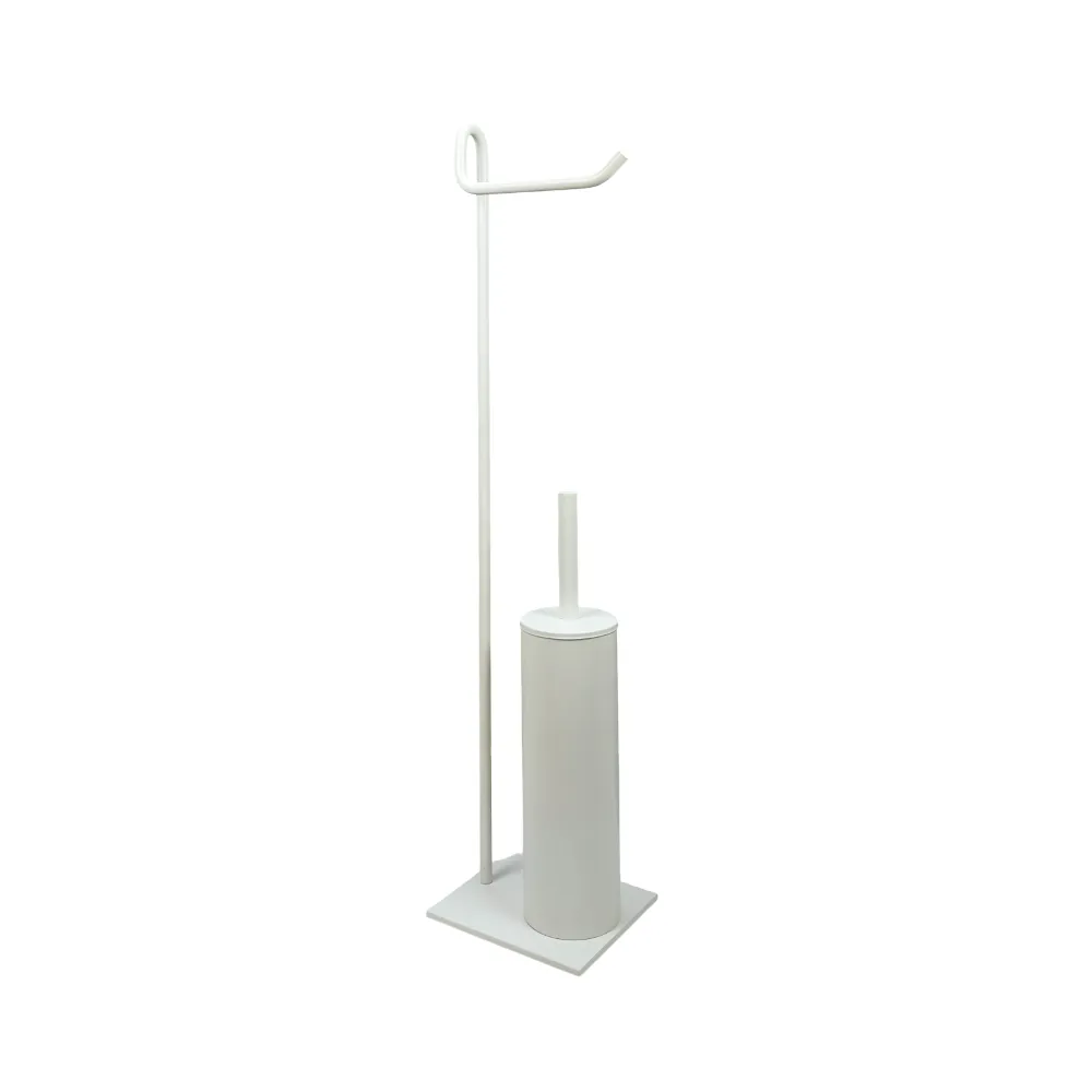 Lampadaire de salle de bain en acier inoxydable peint AISI304 - base 13 x 15 cm