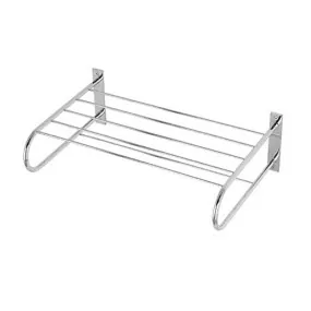 Griglia porta salviette da bagno in ottone cromato