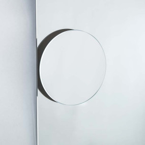 Miroir grossissant de salle de bain magnétique avec grossissement 2X