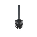 Poils de brosse de toilette noirs de remplacement