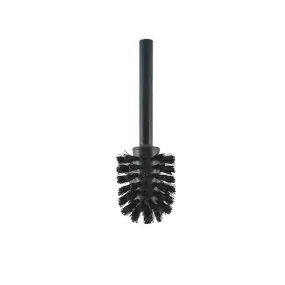Poils de brosse de toilette noirs de remplacement