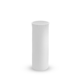 Ersatz-Badzubehör – runder Toilettenbürsten-Kunststoffbecher