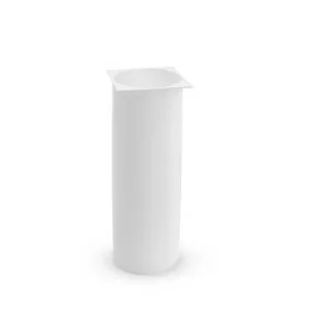 Accessoires de rechange pour salle de bain - Gobelet en plastique pour brosse WC carrée