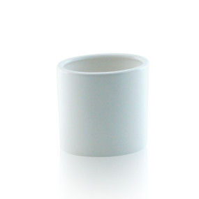 Bicchiere da appoggio ovale in ceramica