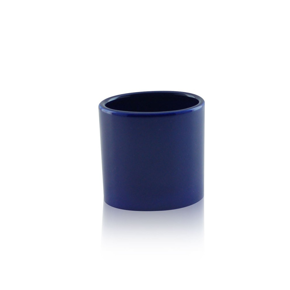 Bicchiere da appoggio ovale in ceramica
