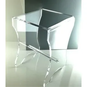 Badezimmerhocker aus Plexiglas