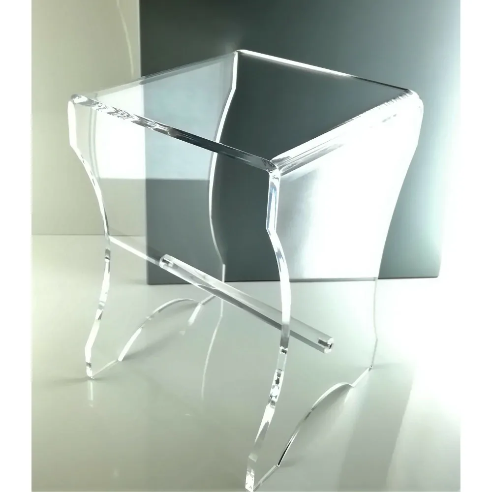 Badezimmerhocker aus Plexiglas