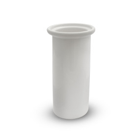 Pièces détachées brosse salle de bain - Brosse WC en céramique blanche