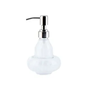 Seifenspender aus transparentem Glas - Badezimmerzubehör