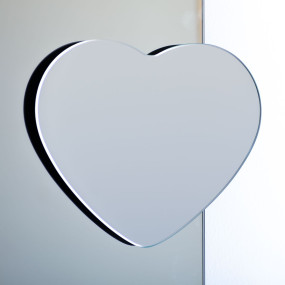 Specchio magnetico ingranditore cuore - ingrandimento 2x