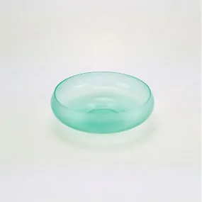 Outlet accessoires salle de bain - porte savon en verre vert