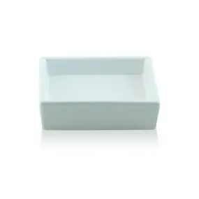 Porta sapone da appoggio quadrato in ceramica